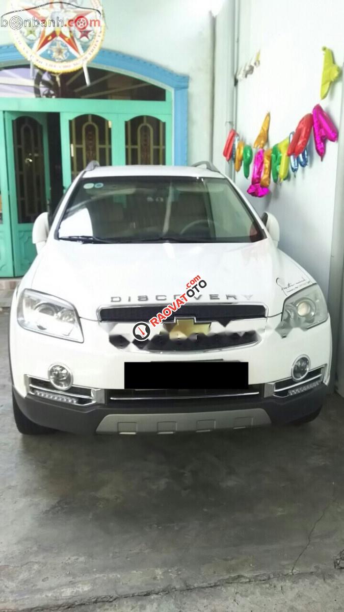 Cần bán lại xe Chevrolet Captiva Maxx 2010, màu trắng còn mới-3