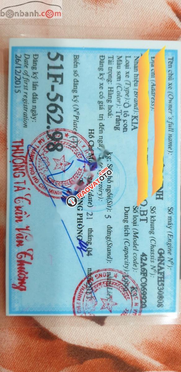 Bán Kia K3 2.0 2016, màu trắng-9