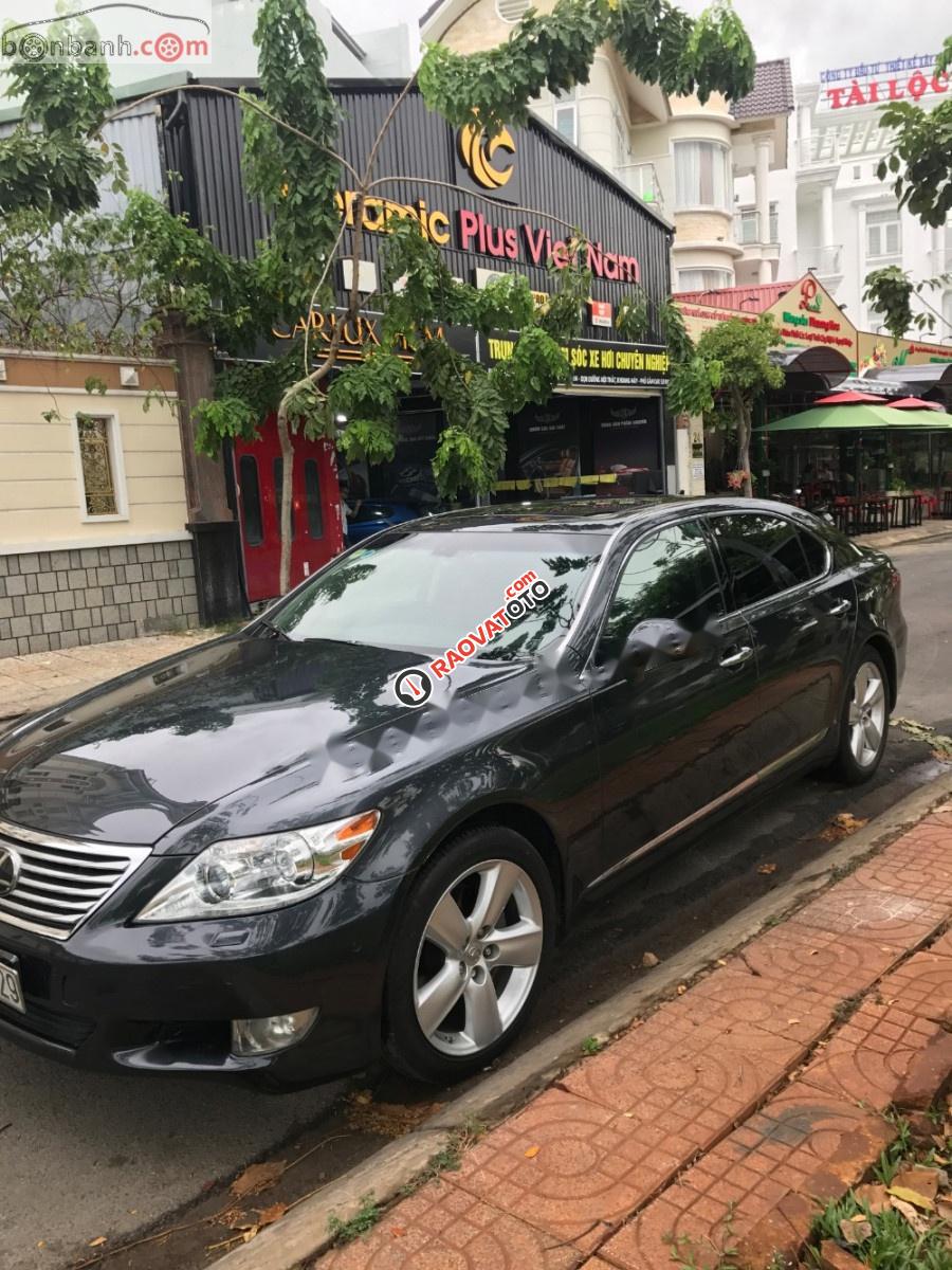 Bán xe Lexus LS 460L 2009, màu đen, xe nhập, máy êm ru-2