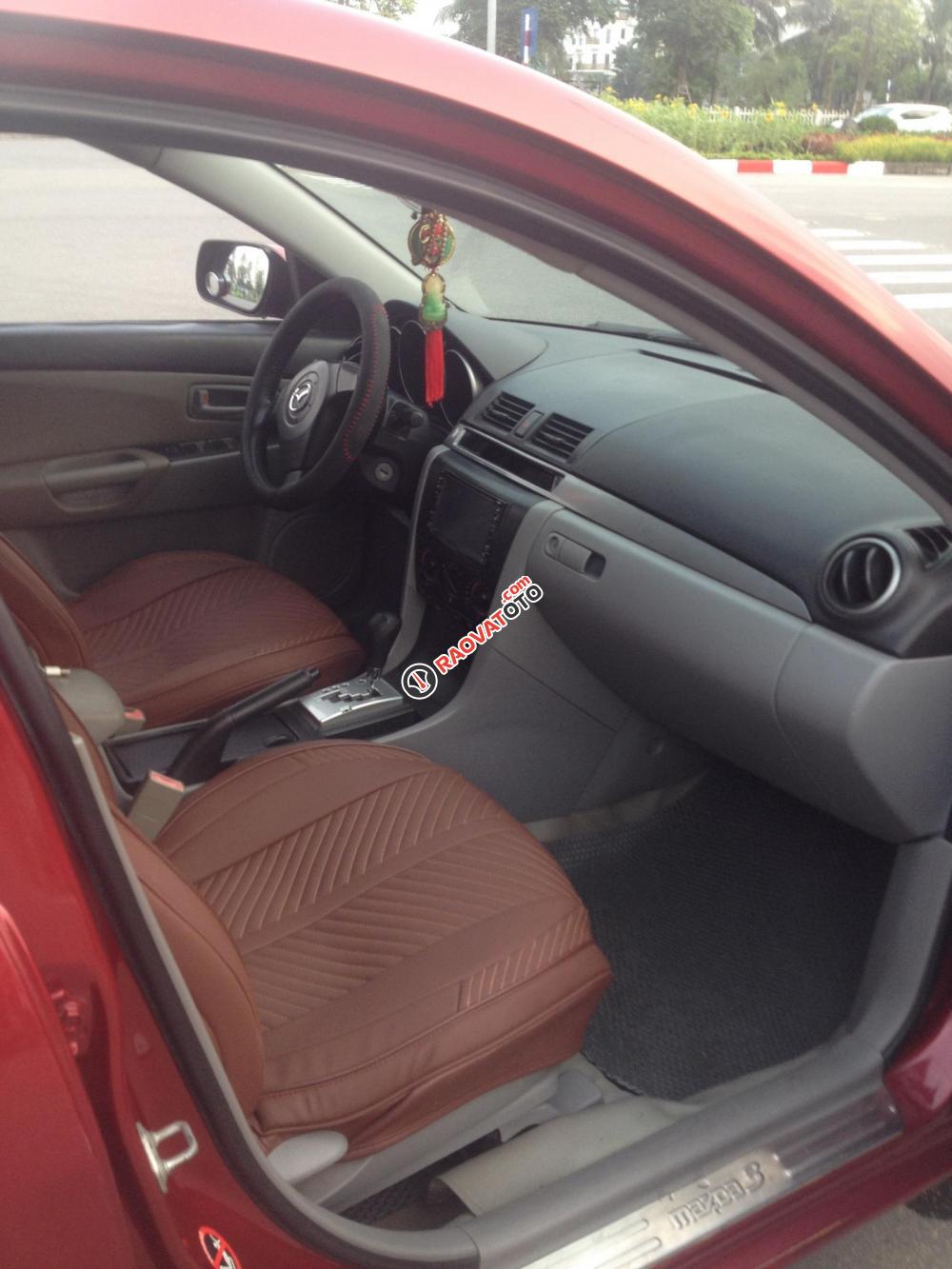 Bán xe Mazda 3 1.6AT, năm 2004, màu đỏ mận, giá bán 270 triệu-3