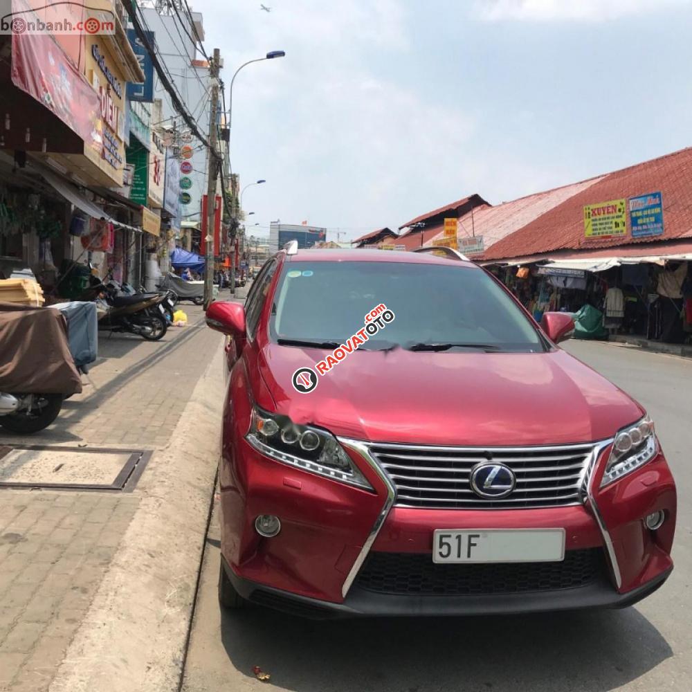 Bán xe Lexus RX 450h đời 2010, màu đỏ, nhập khẩu-0