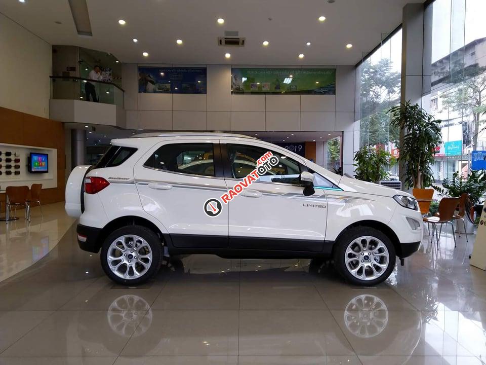 Bán Ford EcoSport 1.5 2019, màu trắng tặng BHTV, Phụ kiện LH 0978212288-4