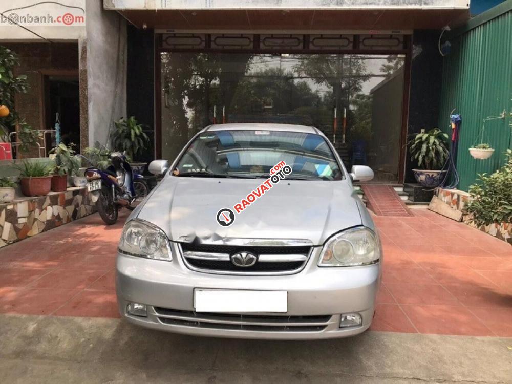 Gia đình bán Daewoo Lacetti EX năm 2008, màu bạc số sàn-0