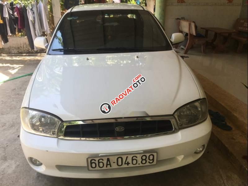 Bán lại xe Kia Spectra đời 2005, màu trắng chính chủ-5