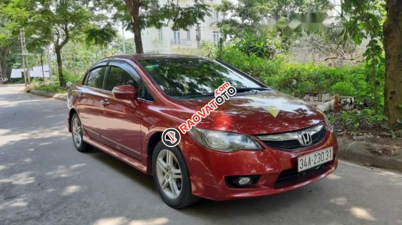 Bán xe Honda Civic sản xuất năm 2009, màu đỏ, 390tr-3