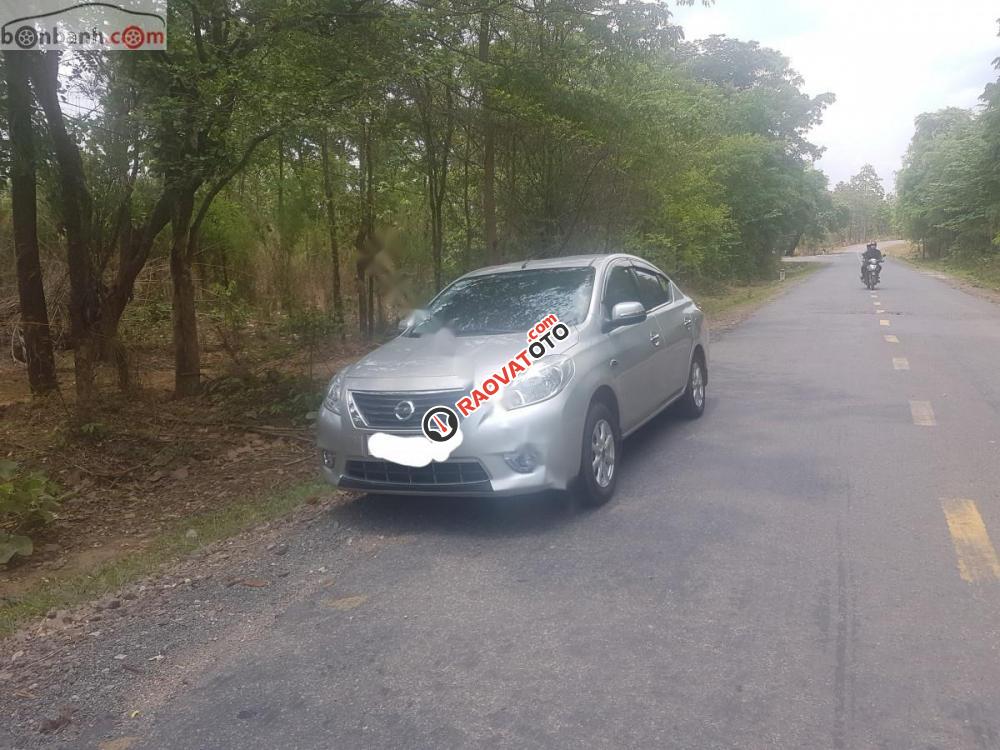 Bán Nissan Sunny XL 2015, màu bạc, máy móc zin nguyên, máy êm-7