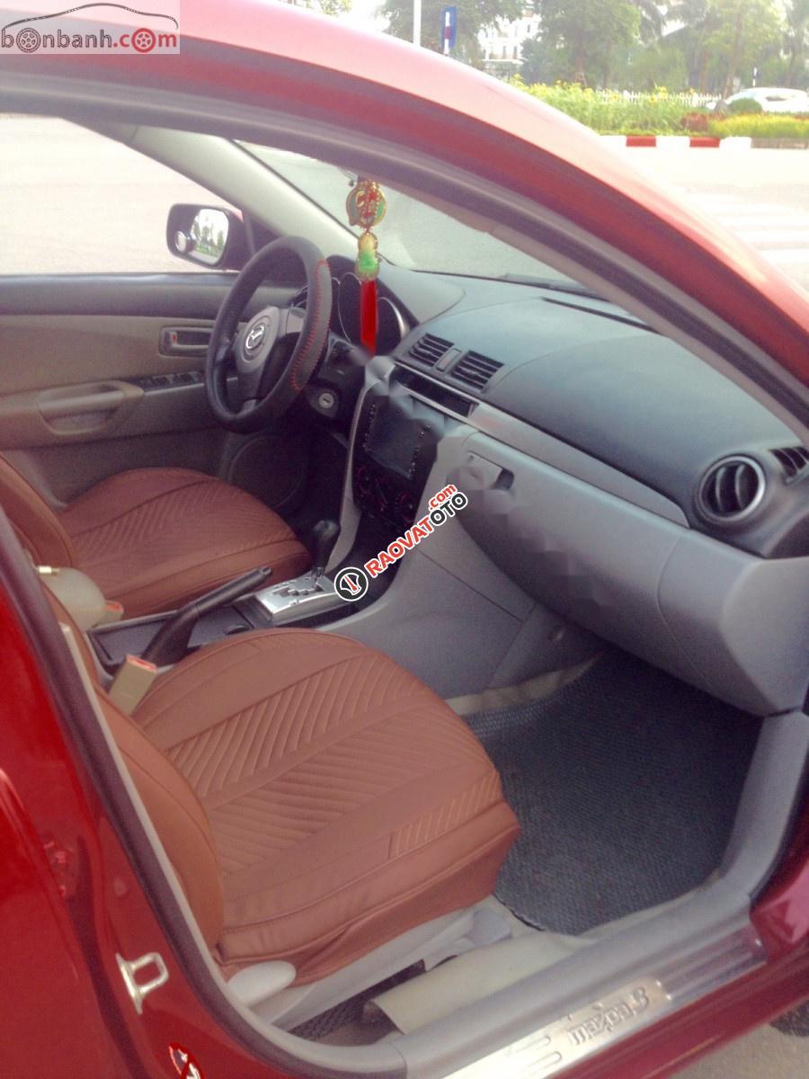 Bán xe Mazda 3 1.6 AT sản xuất năm 2004, đăng ký 2005, màu đỏ mận, số tự động-3