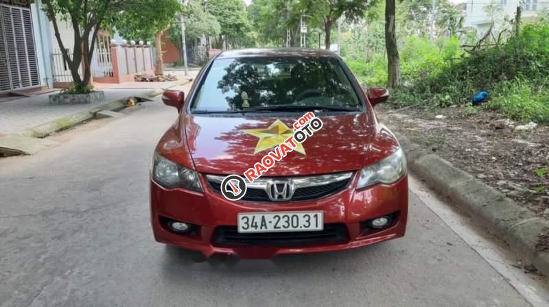 Bán xe Honda Civic sản xuất năm 2009, màu đỏ, 390tr-1