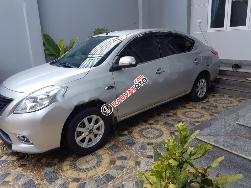 Bán Nissan Sunny XL 2015, màu bạc, máy móc zin nguyên, máy êm-0