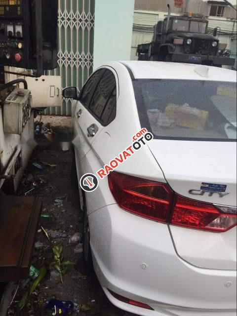 Cần bán xe Honda City 1.5 CVT sản xuất năm 2015, màu trắng-0