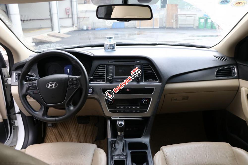 Bán Hyundai Sonata 2.0AT đời 2016, màu trắng, nhập khẩu nguyên chiếc, giá cạnh tranh
-7