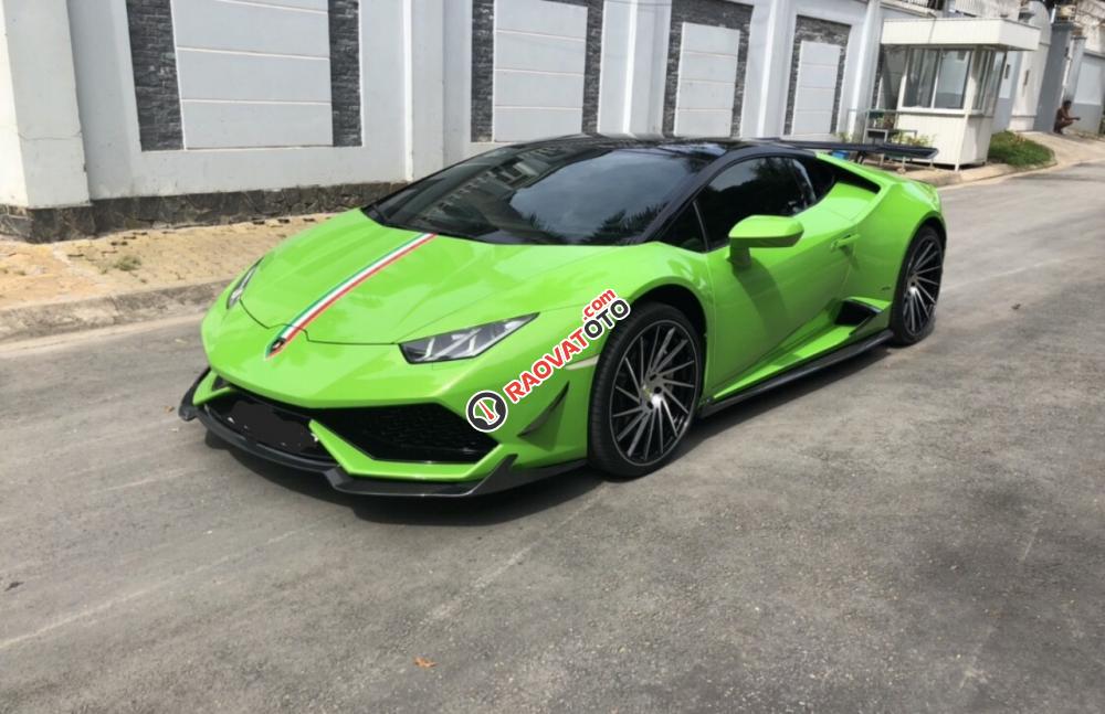 Bán xe Lamborghini Huracan 2014, màu xanh chính chủ-6