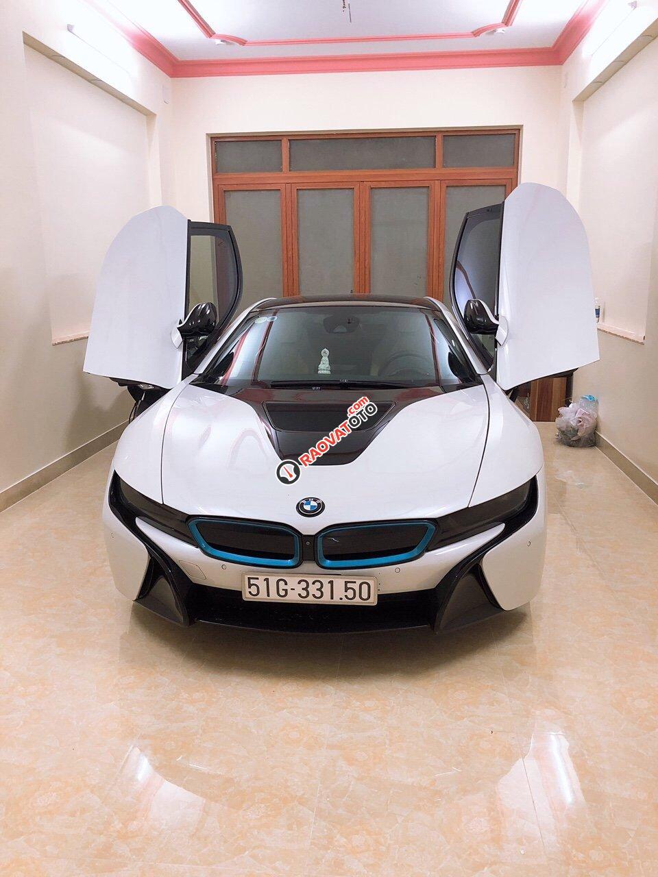Cần bán lại xe BMW i8 đời 2014, màu trắng xe nhập-0