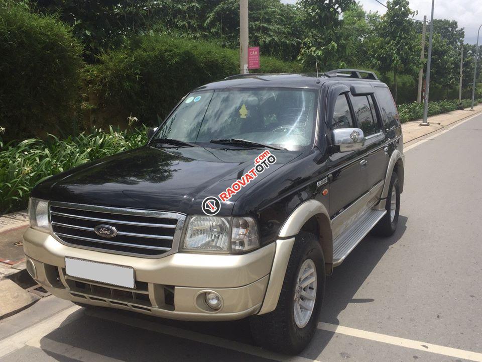 Bán Ford Everest sx 2007, màu đen than, số sàn, máy dầu-7