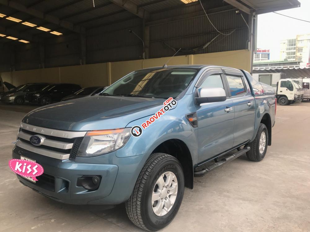 Bán xe Ford Ranger XLS MT 2014, màu xanh, xe nhập, giá chỉ 445 triệu-1