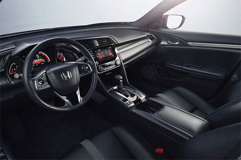 Nội thất hiện đại của Honda Civic 2019
