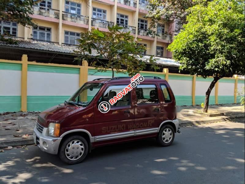 Bán xe Suzuki Wagon R đời 2002, màu đỏ, giá tốt-1