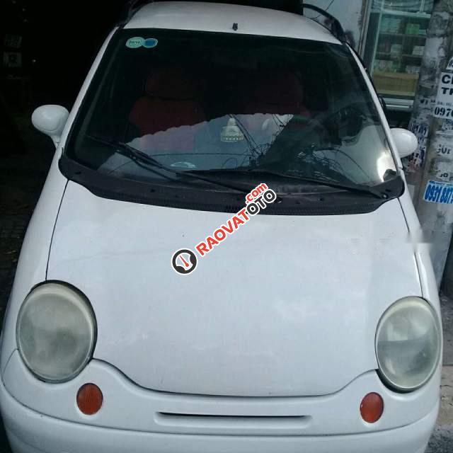 Cần bán xe Daewoo Matiz MT đời 2008, màu trắng, xe đã rút hồ sơ-0