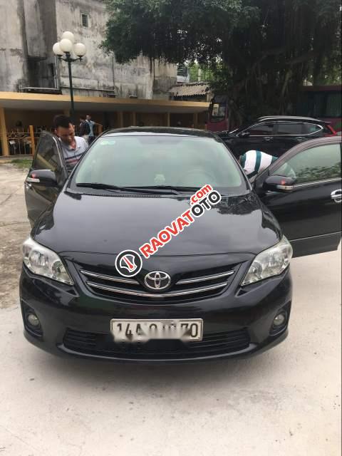 Bán gấp Toyota Corolla altis MT sản xuất 2011, màu đen, số sàn-0