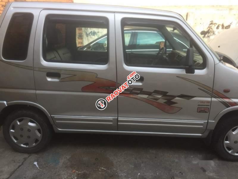 Cần bán gấp Suzuki Wagon R đời 2004, màu bạc, giá chỉ 100 triệu-1