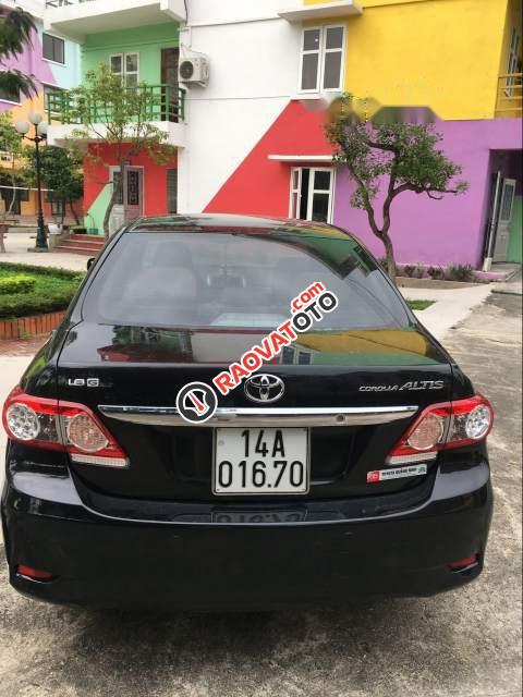 Bán gấp Toyota Corolla altis MT sản xuất 2011, màu đen, số sàn-2