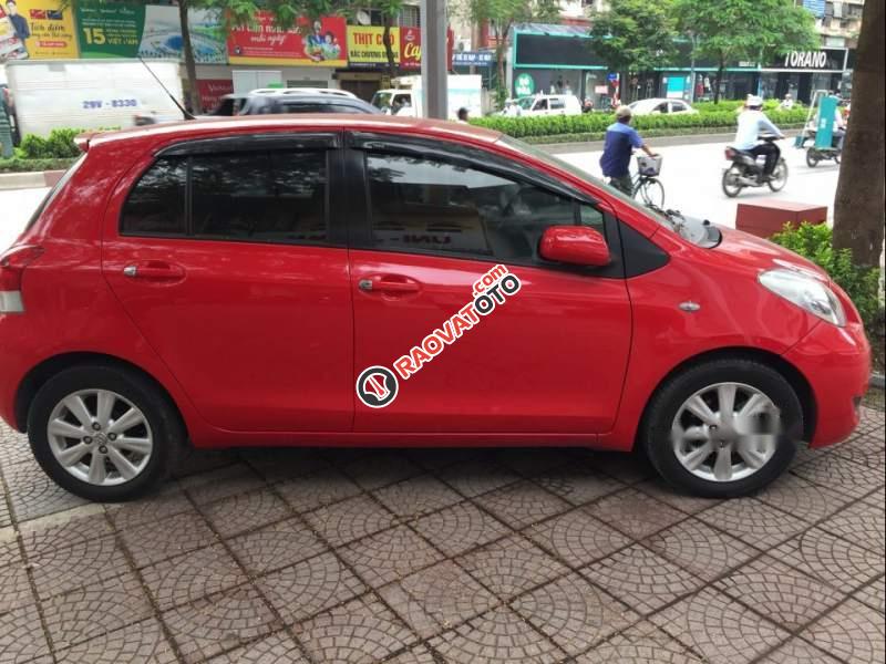 Bán xe Toyota Yaris AT đời 2011, màu đỏ, xe nhập -3