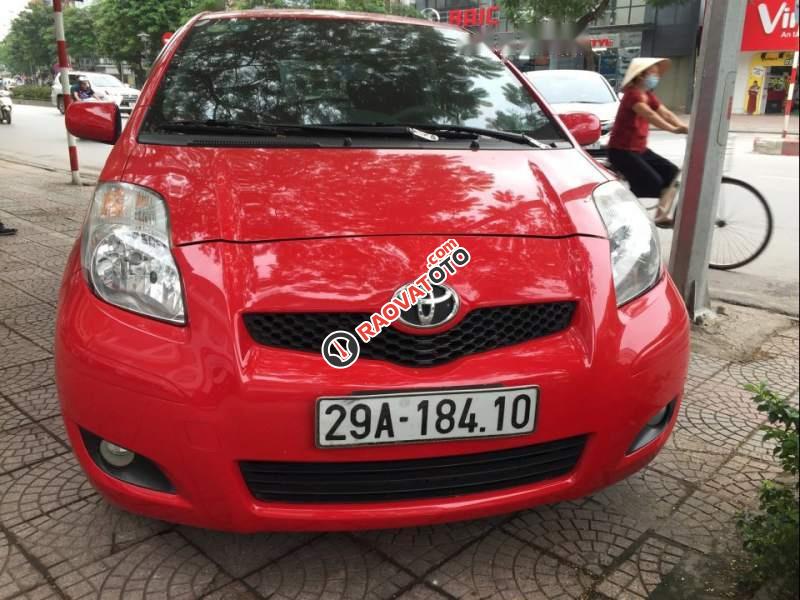 Bán xe Toyota Yaris AT đời 2011, màu đỏ, xe nhập -5