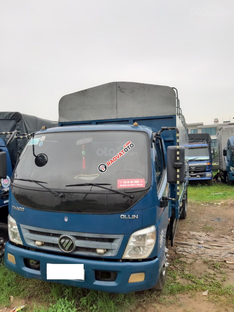 Bán xe Thaco Ollin 700B cũ đời 2016, tải 7 tấn, thùng 6,2m-0