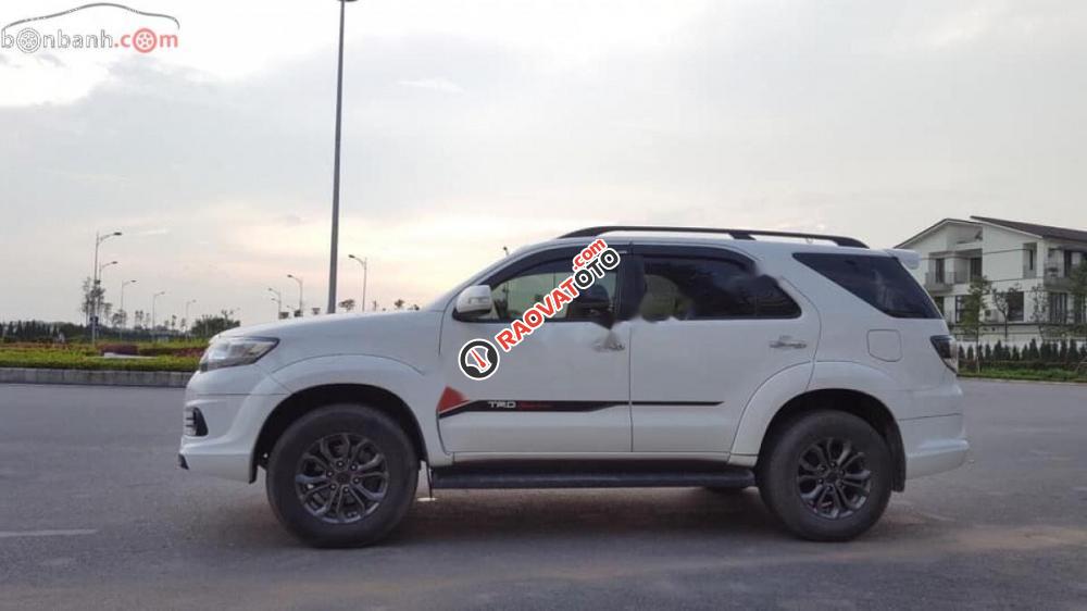 Cần bán xe Toyota Fortuner TRD Sportivo sản xuất năm 2015, màu trắng, xe nhập chính chủ-0