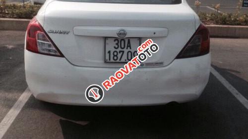 Bán ô tô Nissan Sunny MT năm 2014, màu trắng-1