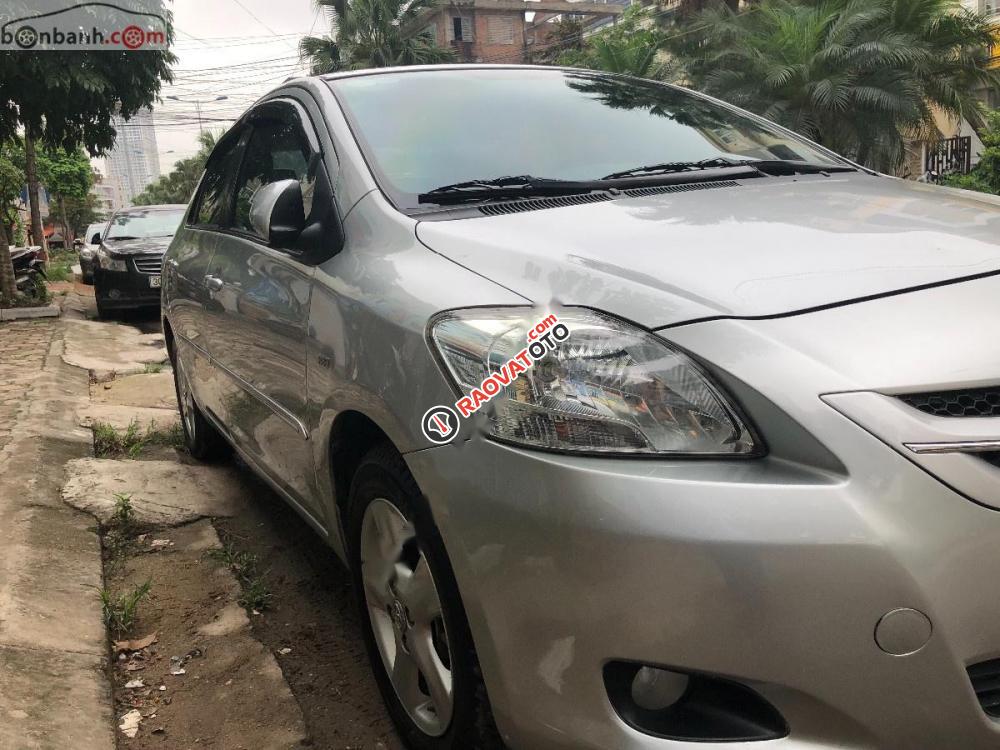 Bán Toyota Vios 1.5G đời 2009, màu bạc-0