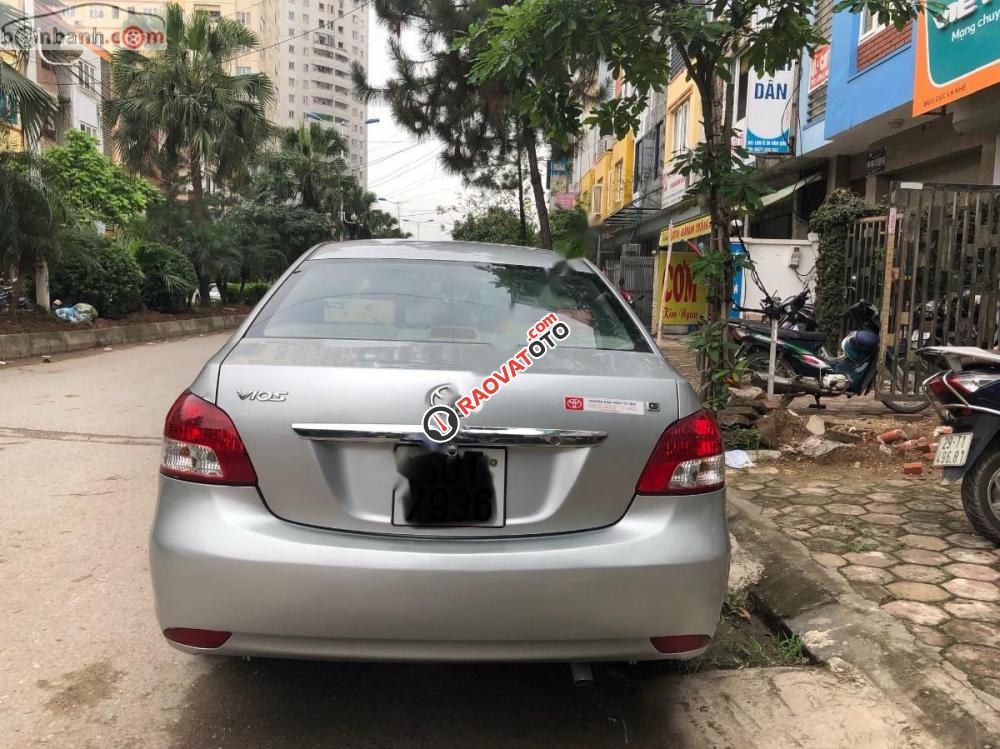 Bán Toyota Vios 1.5G đời 2009, màu bạc-3