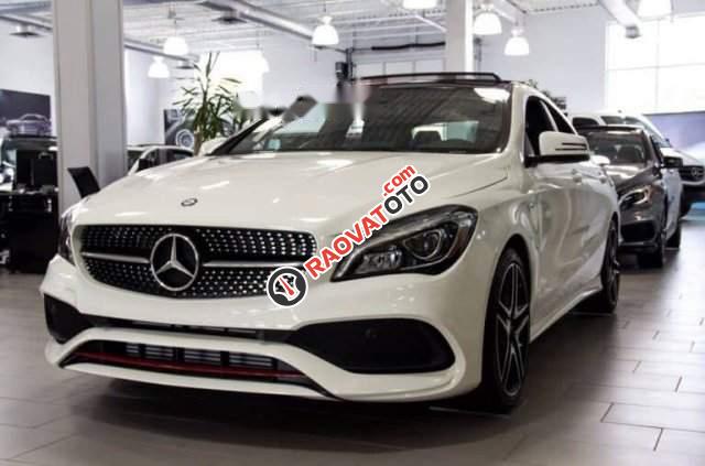 Bán Mercedes CLA250 4Matic năm 2018, màu trắng, nhập khẩu nguyên chiếc-0