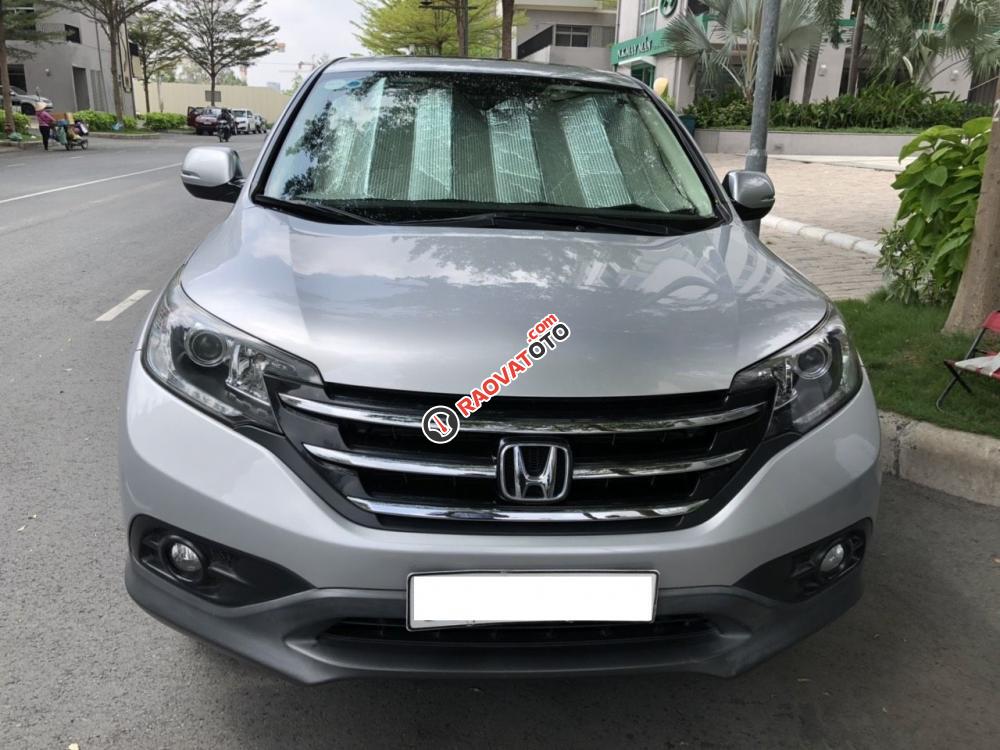 Cần bán Honda CR V 2.4 năm 2014, màu bạc, giá 776tr-5