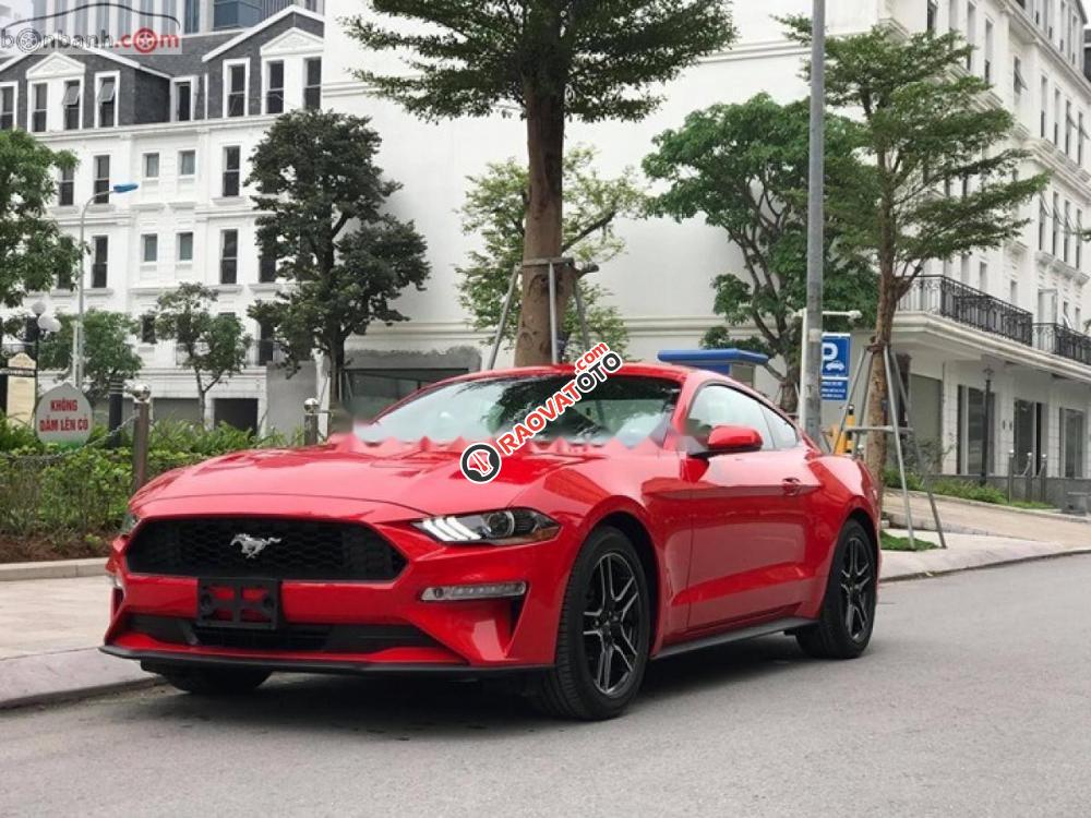 Bán xe Ford Mustang 2.3 EcoBoost Fastback sản xuất 2019, màu đỏ, nhập khẩu nguyên chiếc-8
