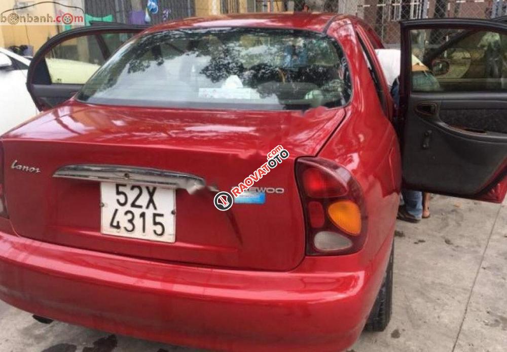 Cần bán xe Daewoo Lanos SX sản xuất 2004, màu đỏ số sàn, 120tr-2