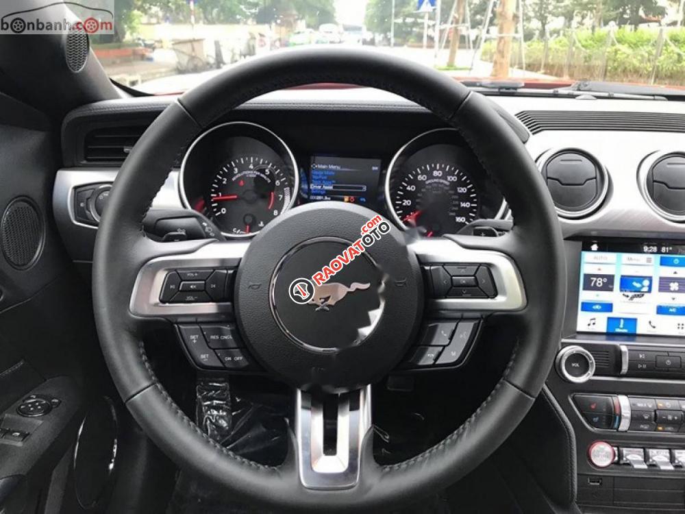 Bán xe Ford Mustang 2.3 EcoBoost Fastback sản xuất 2019, màu đỏ, nhập khẩu nguyên chiếc-0