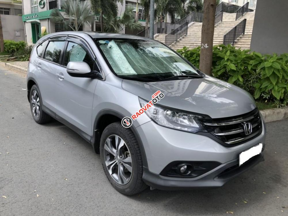 Cần bán Honda CR V 2.4 năm 2014, màu bạc, giá 776tr-4