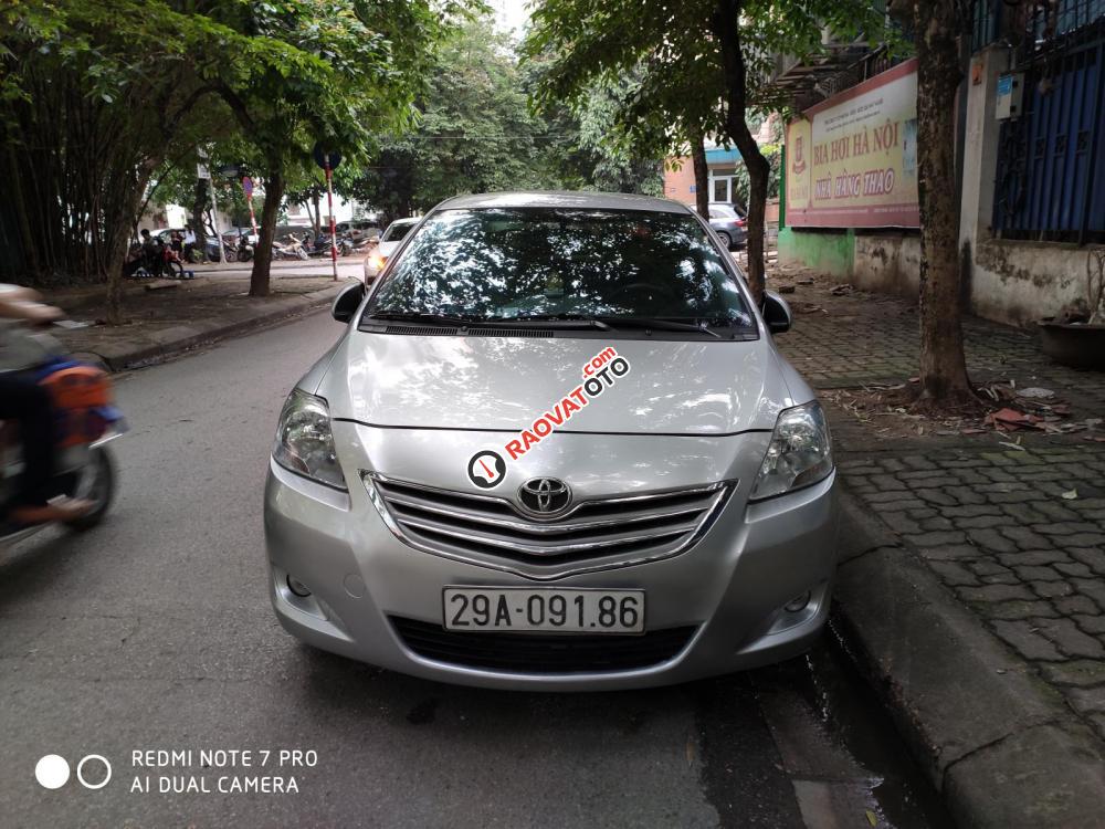 Bán Toyota Vios 1.5 G đời 2011, màu bạc-0