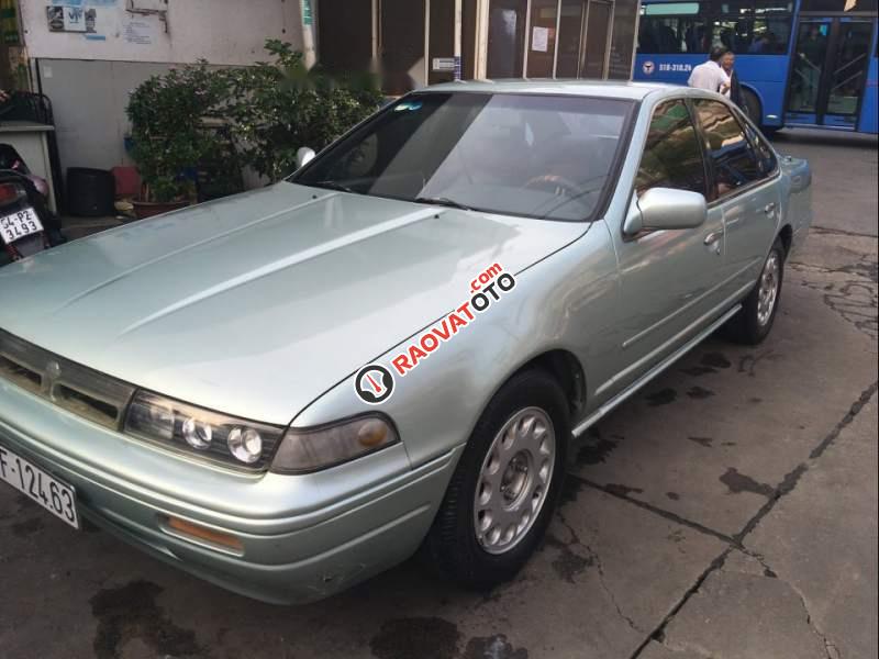 Bán xe Nissan Cefiro đời 1993, xe nhập, màu bạc xanh-3