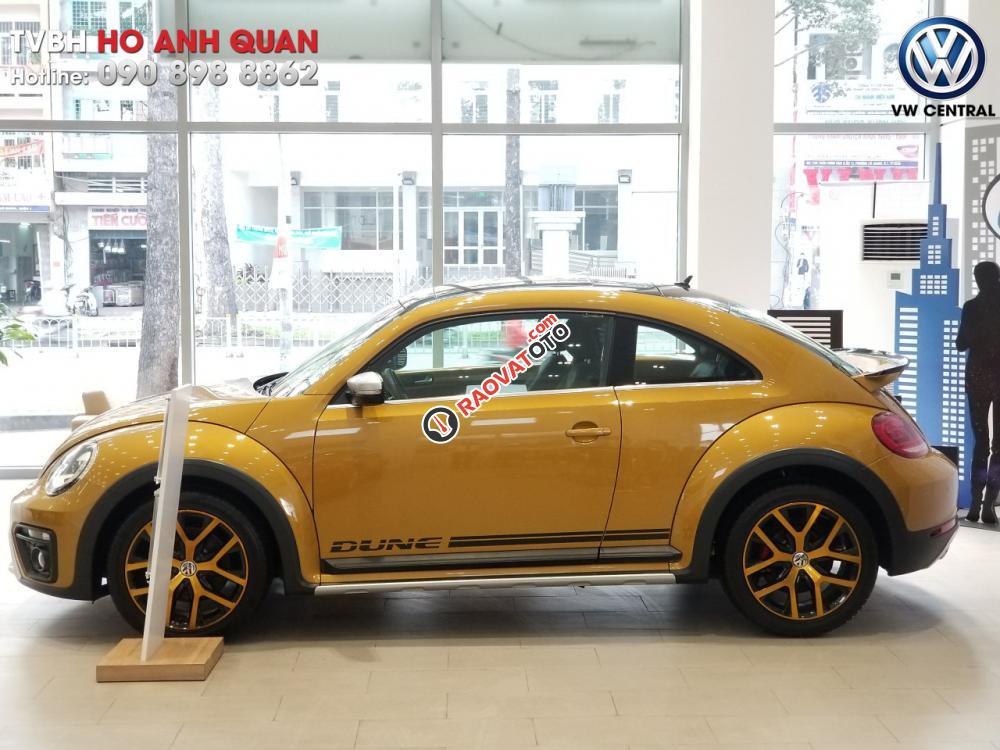 Xe "Con Bọ" - Volkswagen Beetle Dune 2018 màu Vàng - Hỗ trợ trả góp, giao xe ngay | Quân: 090-898-8862-8
