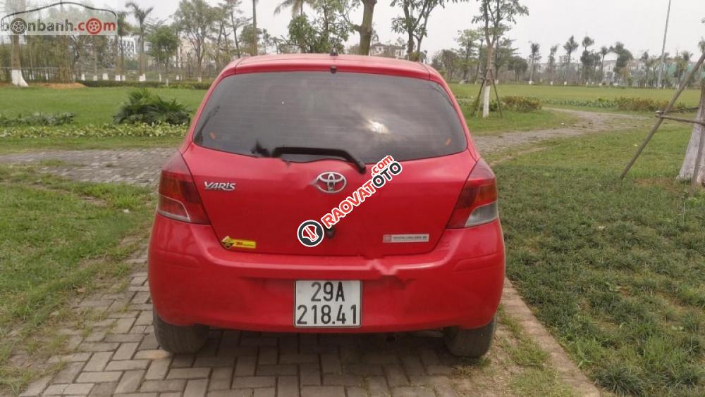 Cần bán lại xe Toyota Yaris 1.5 AT 2012, màu đỏ, nhập khẩu -1
