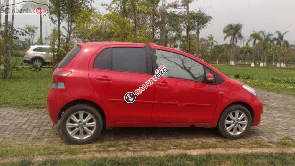 Cần bán lại xe Toyota Yaris 1.5 AT 2012, màu đỏ, nhập khẩu -7
