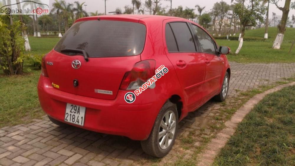 Cần bán lại xe Toyota Yaris 1.5 AT 2012, màu đỏ, nhập khẩu -4