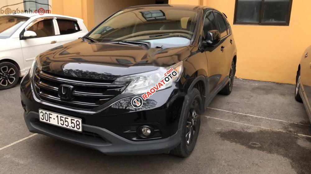 Cần bán gấp Honda CR V 2.0 đời 2013, màu đen -2