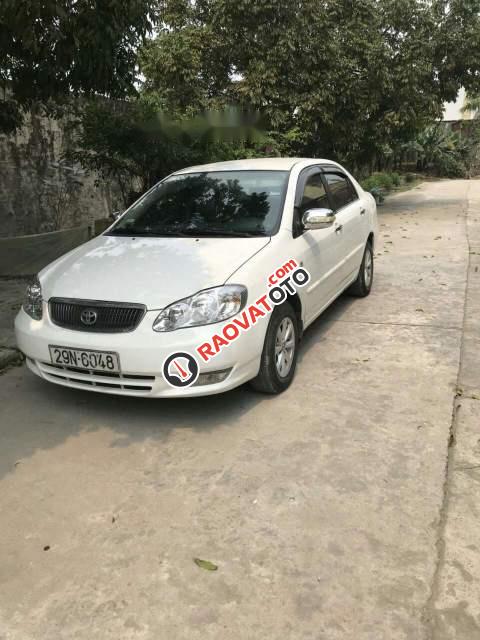 Bán xe Toyota Corolla altis 1.8G sản xuất 2003, màu trắng, nhập khẩu-0