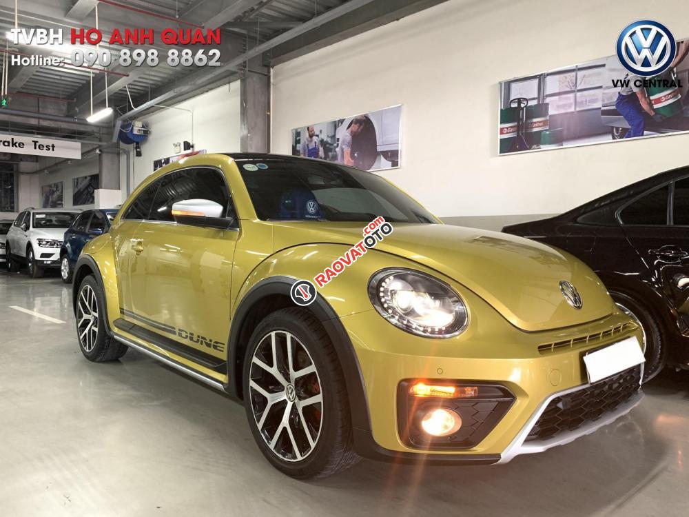 Xe "Con Bọ" - Volkswagen Beetle Dune 2018 màu Vàng - Hỗ trợ trả góp, giao xe ngay | Quân: 090-898-8862-0