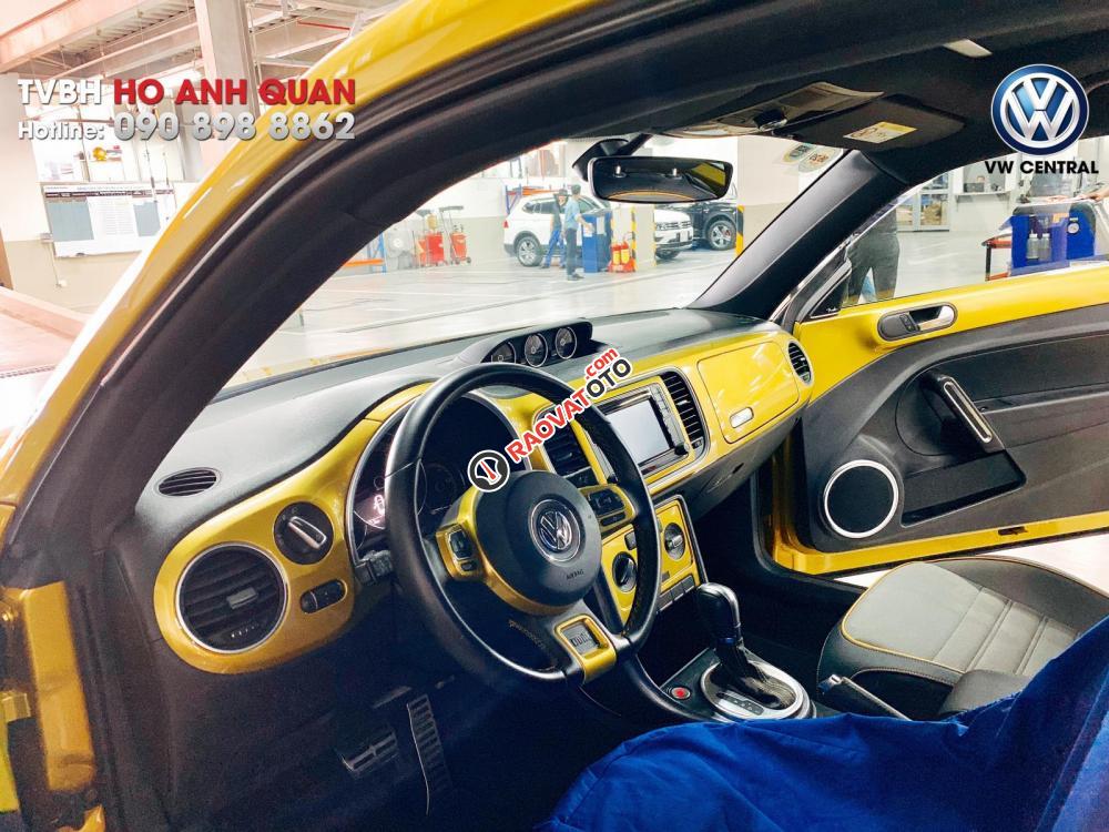 Xe "Con Bọ" - Volkswagen Beetle Dune 2018 màu Vàng - Hỗ trợ trả góp, giao xe ngay | Quân: 090-898-8862-6