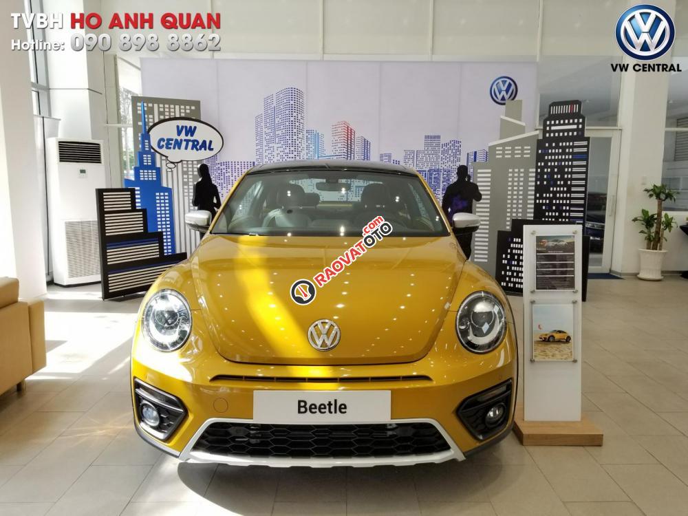 Xe "Con Bọ" - Volkswagen Beetle Dune 2018 màu Vàng - Hỗ trợ trả góp, giao xe ngay | Quân: 090-898-8862-7