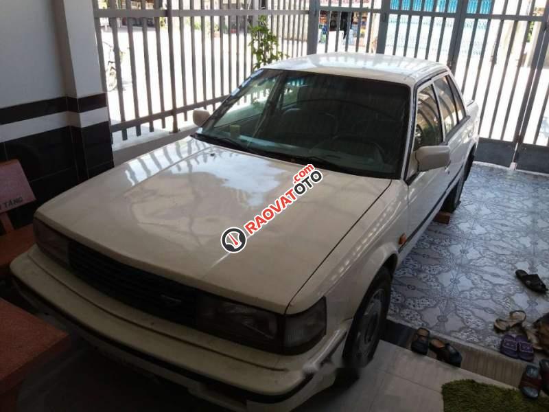 Cần bán lại xe Nissan Bluebird đời 1987, màu trắng, xe nhập-5